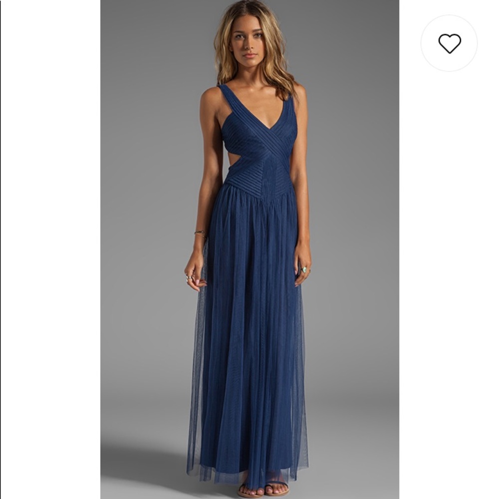 BCBGMaxAzria “Mara” Backless dress